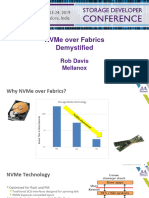 MNVe-oF Demystified v2 Mellanox SNIA Developers Conference - India - May 2019