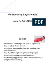 Membedong Bayi (Swadle)