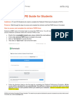 Fwpe Guide For Students