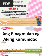 Pook Urban Pook Rural Epektibong Mamamayan | PDF
