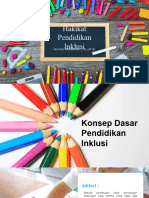 Hakikat Pendidikan Inklusi (Pertemuan 2)