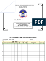 Format Kisi-Kisi Penilaian Akhir Semester