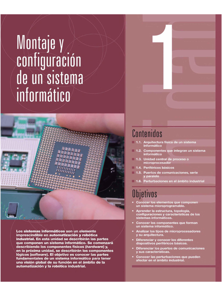 01 - Montaje y Configuración - Informatica-Industrial | PDF
