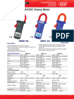 Pinza Amperimetrica 3801CL