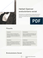 Herbert Spencer Evolucionismo Social