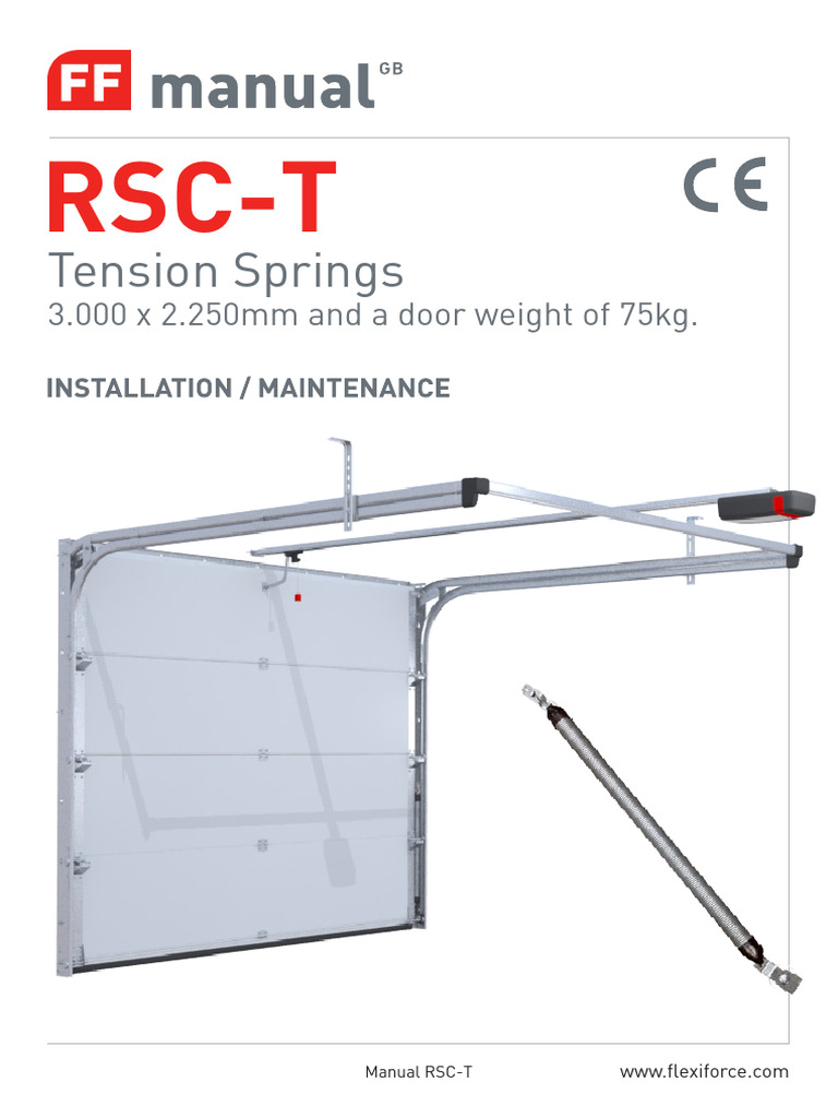 Tension Spring Door Installation Guide | PDF