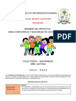 Proyecto Del Segundo Trimestre 9no