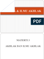 Akhlak Dan Ilmu Akhlak