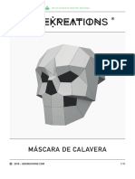 HEKREATIONS Mascara de Calavera