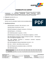 Karta Techniczna Austrotherm EPS 035 EXPERT
