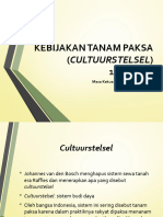 Kebijakan Culturstelsel