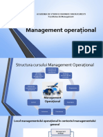 Cap 1.1 Management Operational