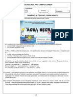 7º Ano Trabalhos de Ciências Ensino Remoto