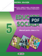 Educatie Sociala CL 5 V 2