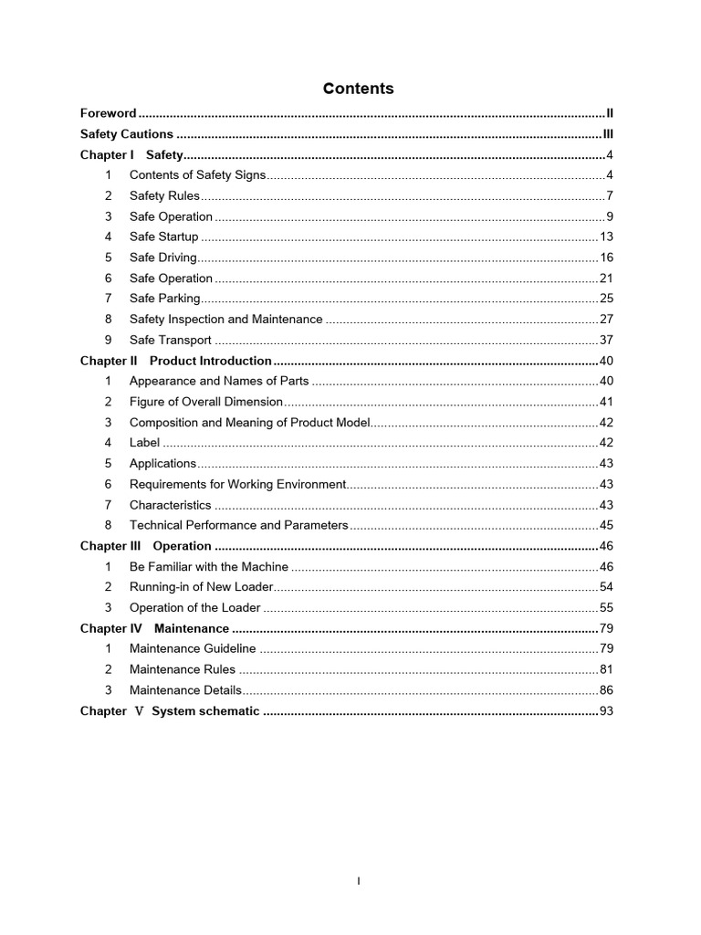 YX618 Operation and Maintenance Manual | PDF | Truck | Safety