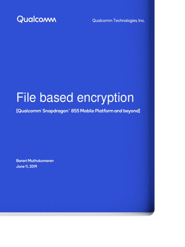 File Based Encryption Enhancements Final 06.10.2019 PDF Key