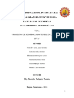 Grupo N°4 Proyectos de Desarrolllo Sostenible de La Provincia de Luya