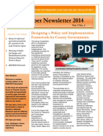 September Newsletter 2014