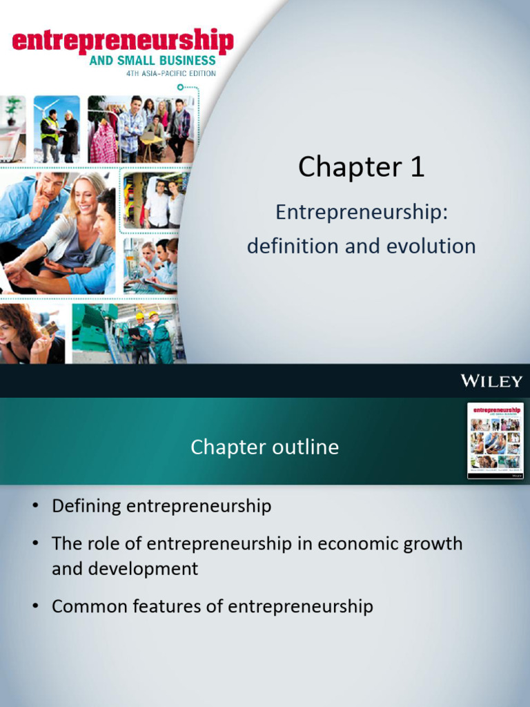 INTRODUCTION MEANING DEFINITION AND CONCEPT OF ENTREPRENEURSHIP visual data 8