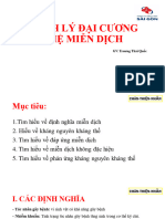 Bài 3 Sinh lý đại cương miễn dịch