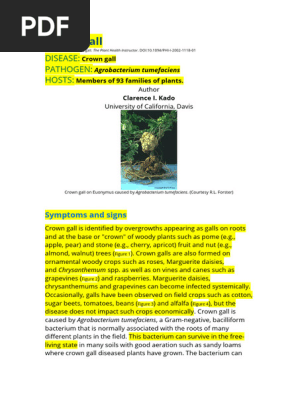 Crown Gall
