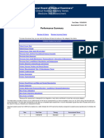 Clinical Mastery Series Self-Assessment Sample