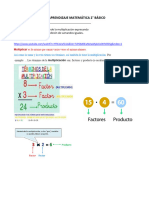 Guía Multiplicación