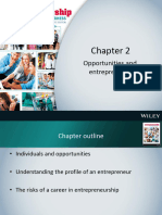 Chapter 2 - Opportunities and Entrepreneurs - Part 1 Opp. Eval