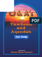 Q and As Ebook in Tawheed and Aqeedah