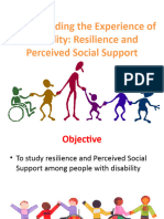 Disability, Resilience and PSS