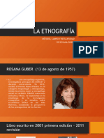 La Etnografía de Rosana Guber