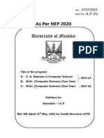 6.27 N MSC Computer Science Syllab - NEP 31.08.2023 - Organized
