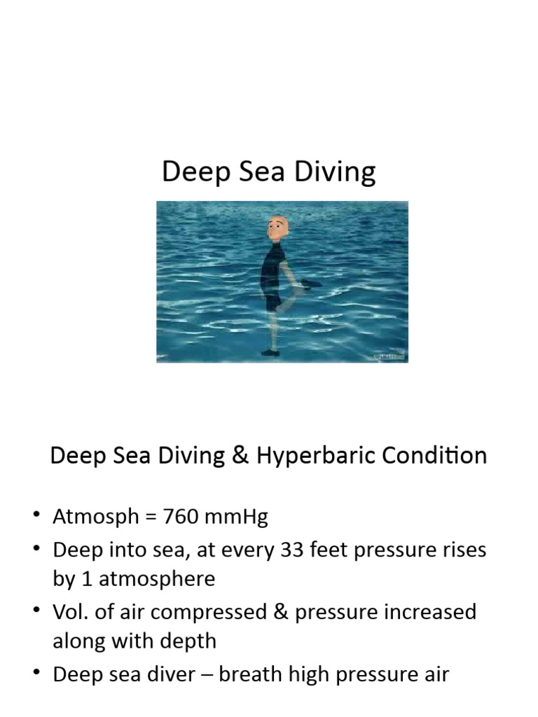 Deep Sea Diving Physiology and Risks | PDF | Underwater Diving ...