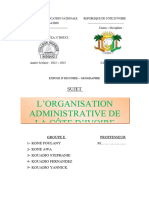 Expose Organisatilnadministratkve de La Ci-Camarade Popo