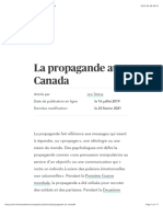 La Propagande Au Canada - L'encyclopédie Canadienne