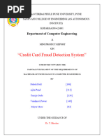 Credit Card Fraud Detect