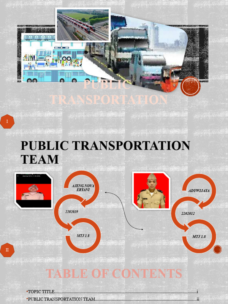Public Transportation English Pdf Transport Public Transport