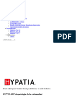 COVID-19 Fisiopatología de La Enfermedad