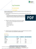 SITHCCC035 Service Planning Template PDF