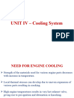 UNIT IV - Engine Cooling Systems