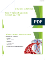 Gr10 Topic 7 - Transport Systems in Mammals CC
