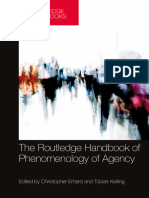 (Routledge Handbooks in Philosophy) Christopher Erhard (Editor), Tobias Keiling (Editor) - The Routledge Handbook of Phenomenology of Agency-Routledge (2020)