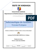 Informatique de Gestion