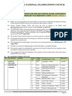 Year 2 SBA 2023 DPTE TIMETABLE