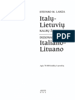 Italų-Lietuvių: Kalbų Žodynas Dizionario
