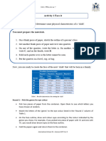 Activity 1 Face It