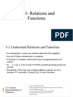 CH 3 - Relations and Functions