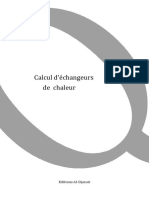 Calcule D Echangeurs de Chaleur