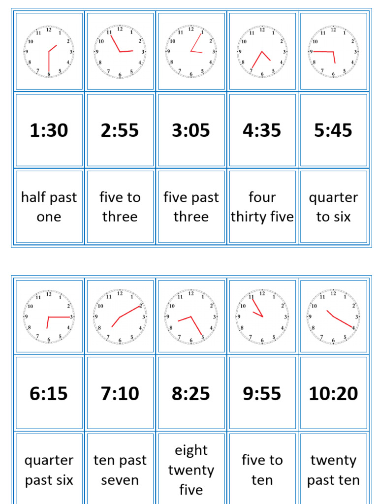 Time Expressions and Formats | PDF