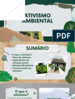 Ativismo Ambiental-Slides